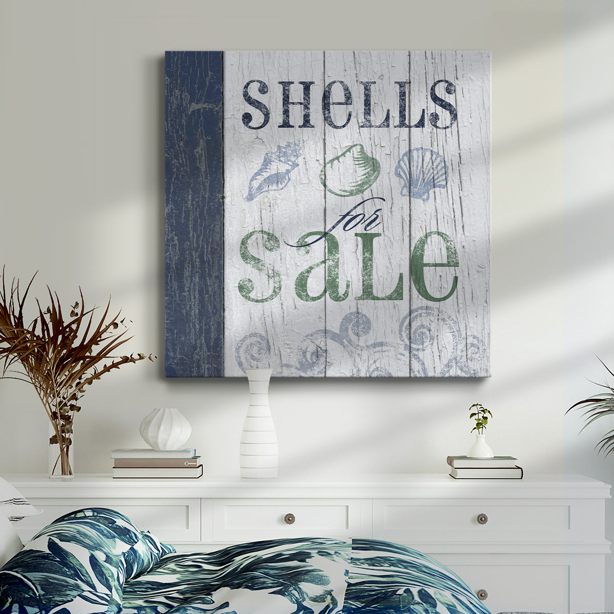 Beach Sign II-Premium Gallery Wrapped Canvas - Ready to Hang