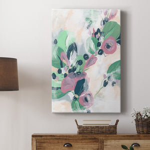 Tropical Branch Fresco II Premium Gallery Wrapped Canvas - Ready to Hang