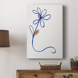 Wobbly Blooms I Premium Gallery Wrapped Canvas - Ready to Hang