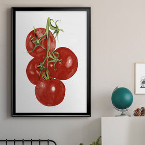 Watercolor Veggie IV Premium Framed Print - Ready to Hang