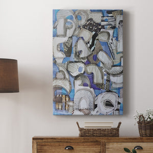Mediterranean Port I Premium Gallery Wrapped Canvas - Ready to Hang
