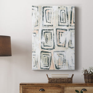 Sand Glyphs IV Premium Gallery Wrapped Canvas - Ready to Hang