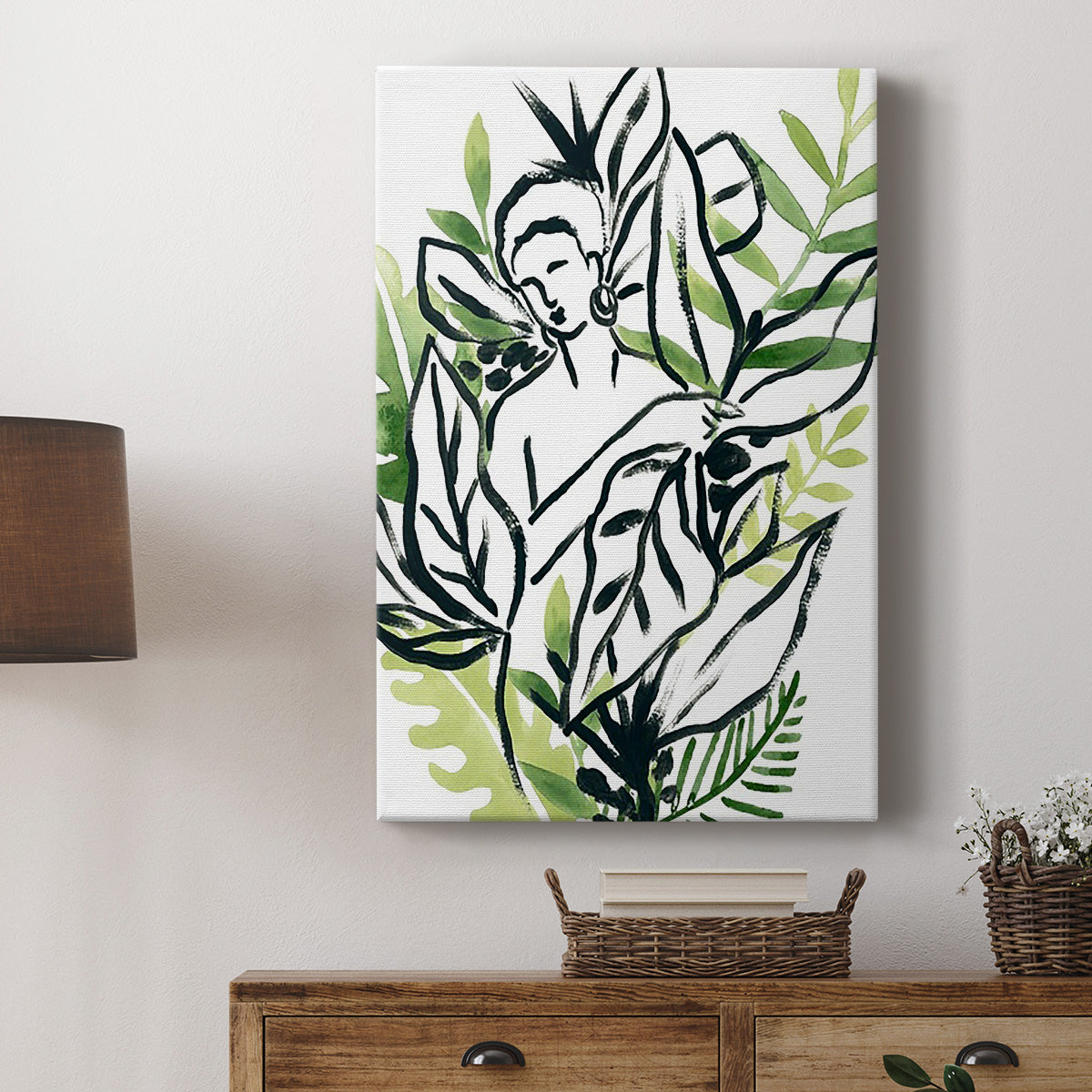 Tropical Sketchbook IV Premium Gallery Wrapped Canvas - Ready to Hang