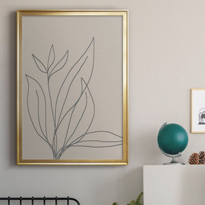 Neutral Lines I Premium Framed Print - Ready to Hang