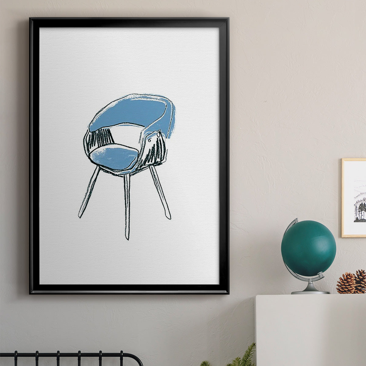Take a Seat I Premium Framed Print - Ready to Hang