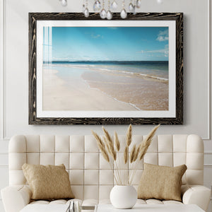 Sugar Sand Beach-Premium Framed Print - Ready to Hang