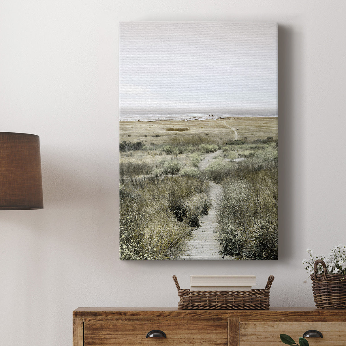 Footpath to Paradise Premium Gallery Wrapped Canvas - Ready to Hang