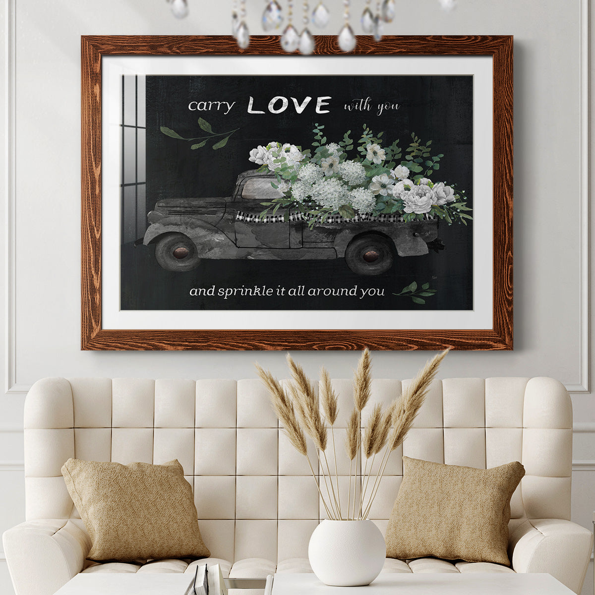 Carry Love-Premium Framed Print - Ready to Hang