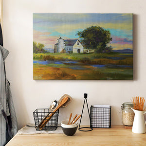 Down By The Barn Premium Gallery Wrapped Canvas - Ready to Hang