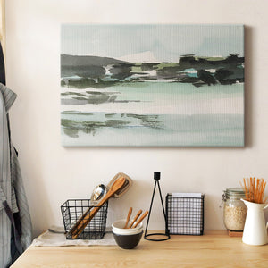 Turquoise Marsh II Premium Gallery Wrapped Canvas - Ready to Hang