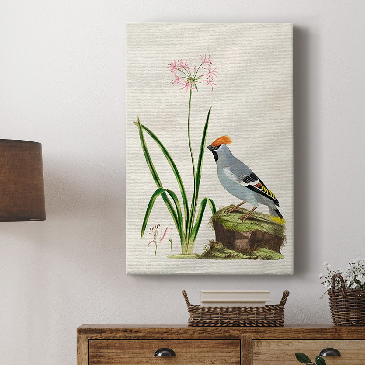 Bird in Habitat II Premium Gallery Wrapped Canvas - Ready to Hang