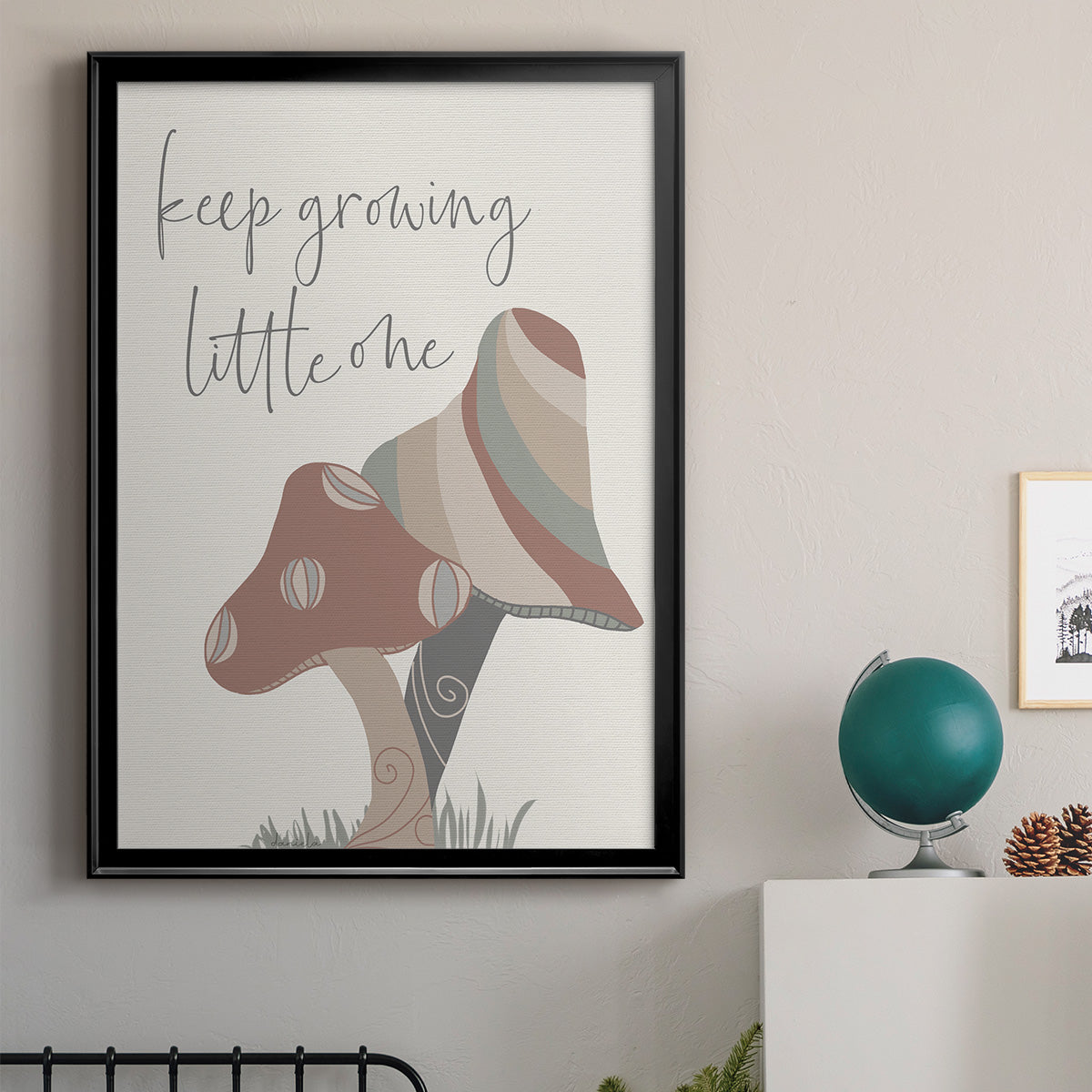 Keep Growing Premium Framed Print - Ready to Hang