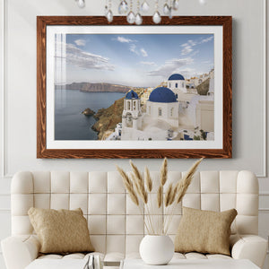 Santorini View-Premium Framed Print - Ready to Hang
