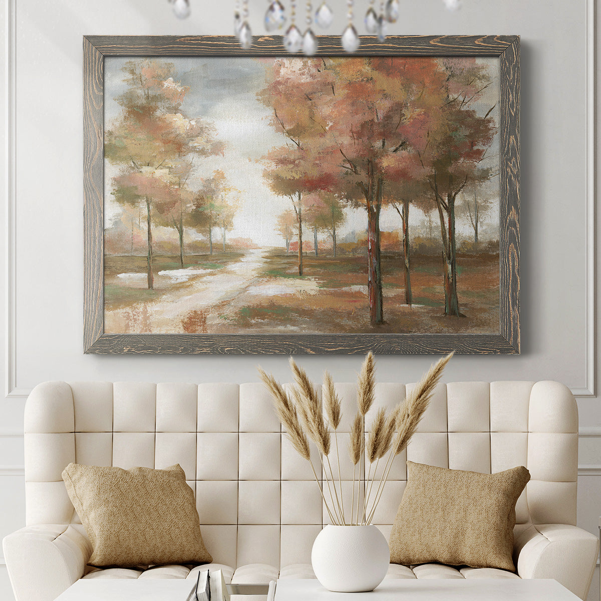 Pastel Park-Premium Framed Canvas - Ready to Hang