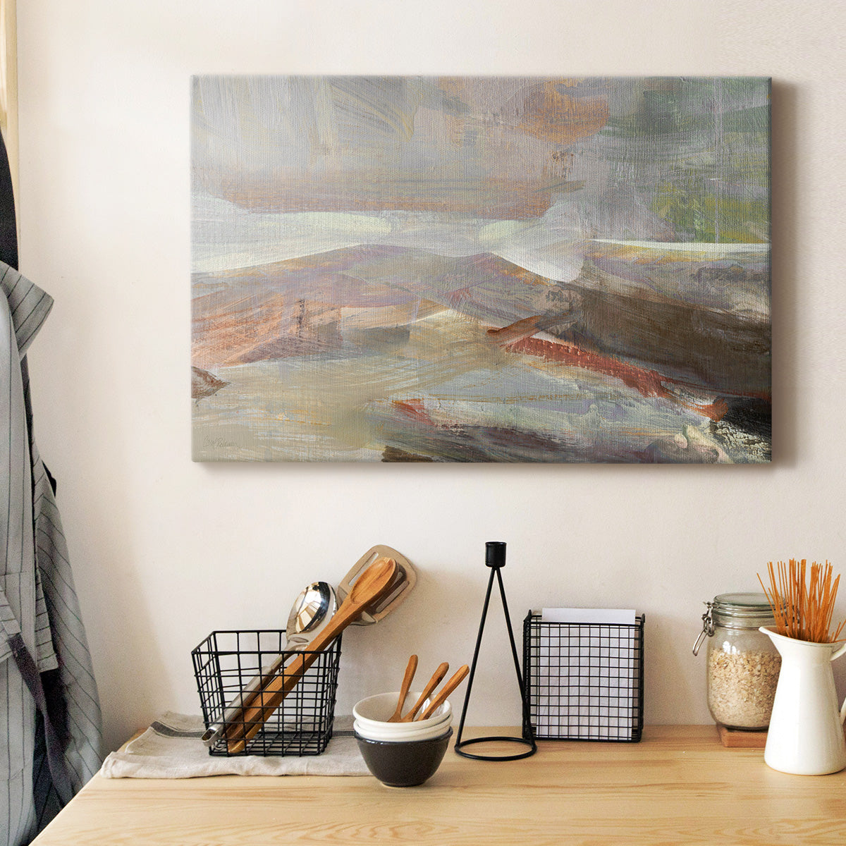 Distant Canyon Premium Gallery Wrapped Canvas - Ready to Hang