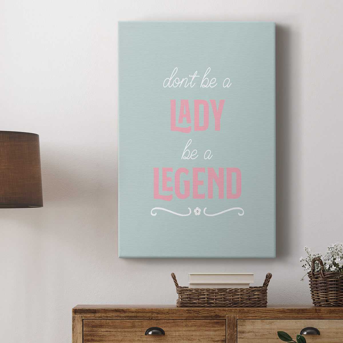 Lady Legend Premium Gallery Wrapped Canvas - Ready to Hang