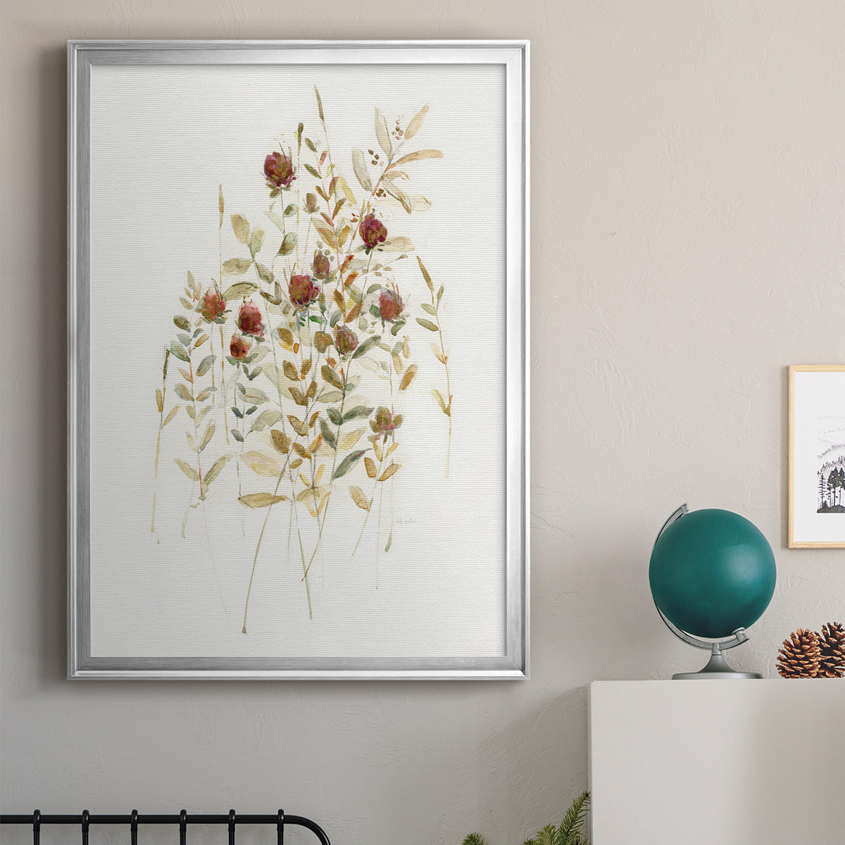 Wildflower Breeze I Premium Framed Print - Ready to Hang