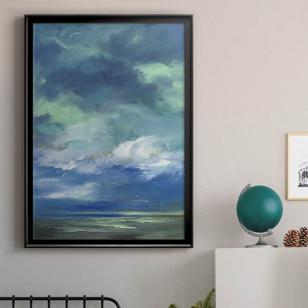 Island Morning Premium Framed Print - Ready to Hang