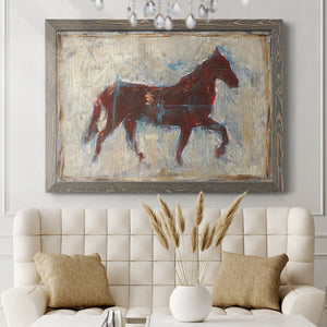 Iron Equine II-Premium Framed Canvas - Ready to Hang