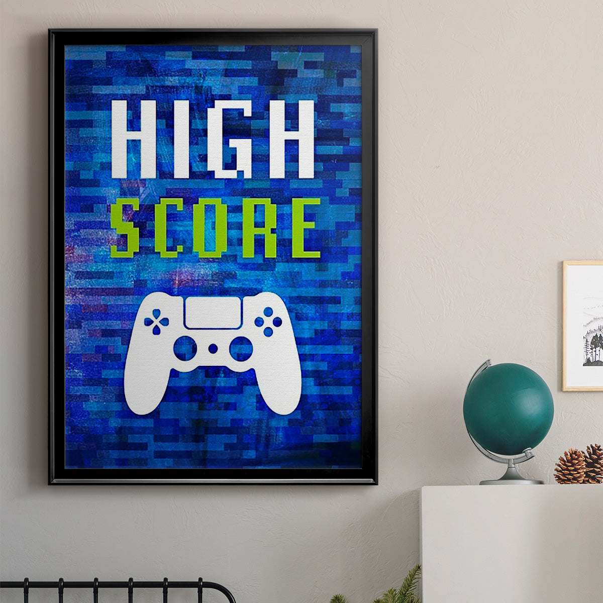 It's Game On I Premium Framed Print - Ready to Hang