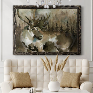 Lodge Twilight III-Premium Framed Canvas - Ready to Hang