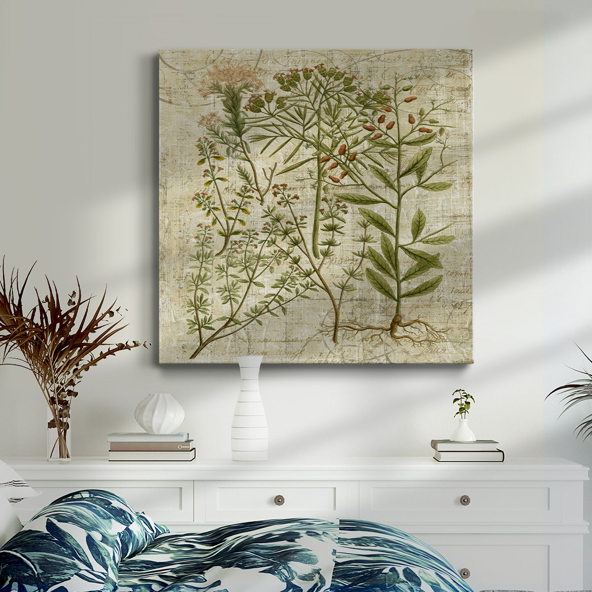 Garden Verses I-Premium Gallery Wrapped Canvas - Ready to Hang