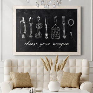 Choose Your Weapon-Premium Framed Canvas - Ready to Hang