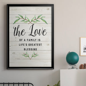 Love of a Family Premium Framed Print - Ready to Hang
