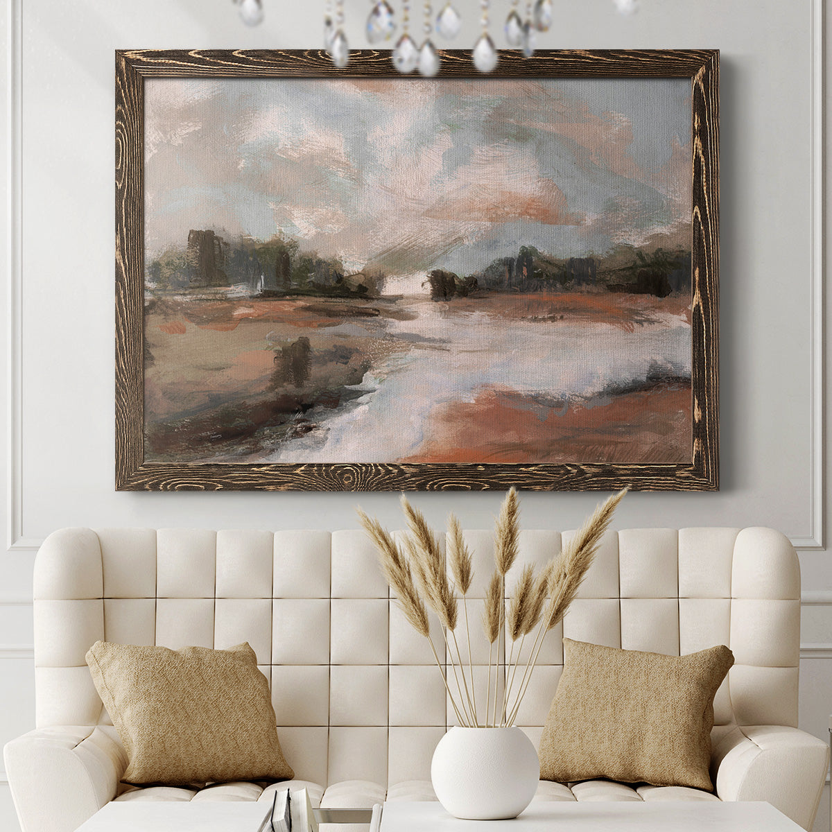 South Pond-Premium Framed Canvas - Ready to Hang
