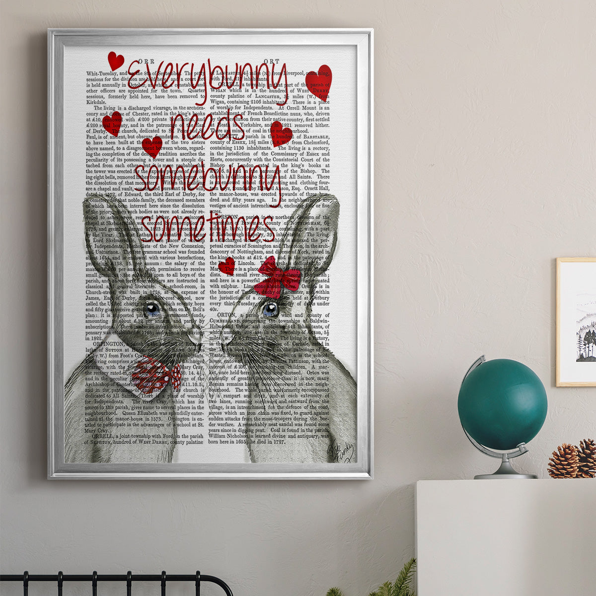 Everybunny Premium Framed Print - Ready to Hang