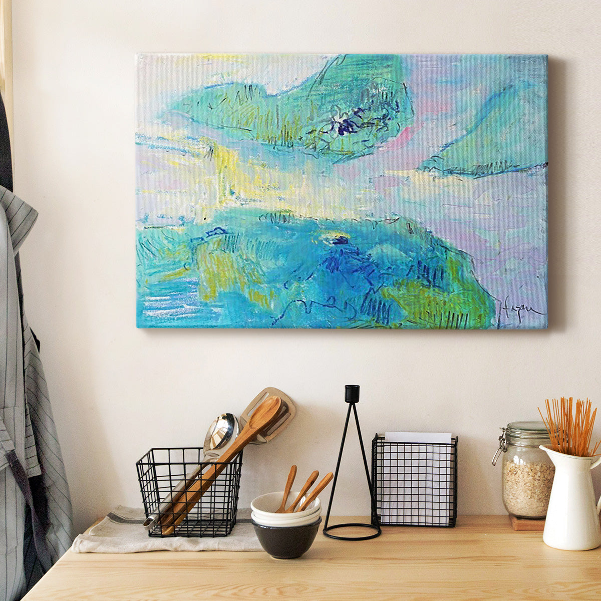 Smooth Sailing in the Heartland Premium Gallery Wrapped Canvas - Ready to Hang