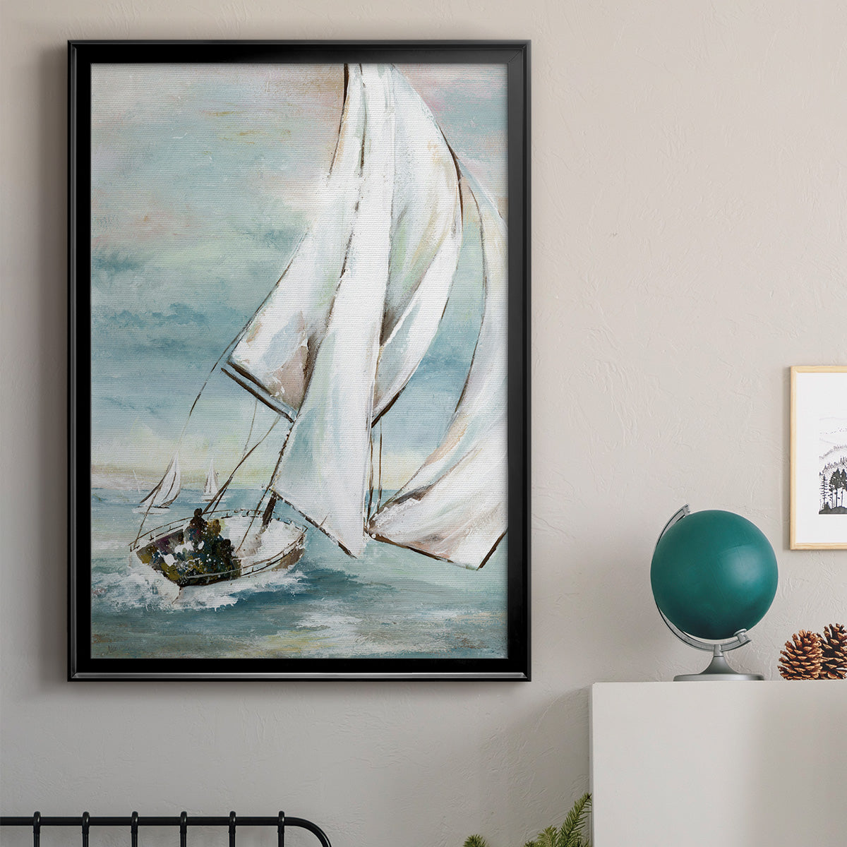 Setting Sail-Premium Framed Print - Ready to Hang