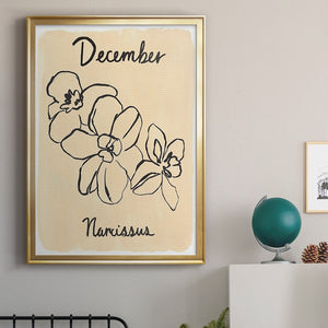 Birth Month XII Premium Framed Print - Ready to Hang