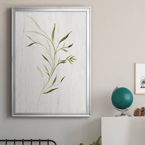 Windblown Leaves II Premium Framed Print - Ready to Hang