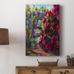 Lilacs & Rhodies Premium Gallery Wrapped Canvas - Ready to Hang