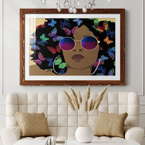 Butterfly Diva I-Premium Framed Print - Ready to Hang