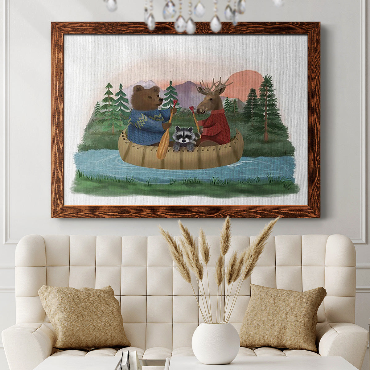 River Trip-Premium Framed Canvas - Ready to Hang