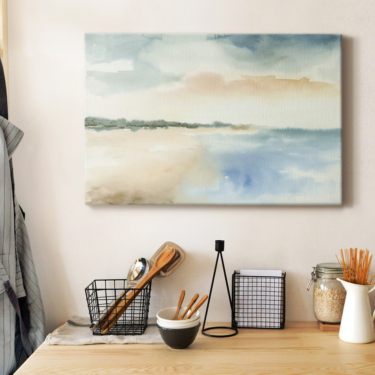 Simple Sea Premium Gallery Wrapped Canvas - Ready to Hang