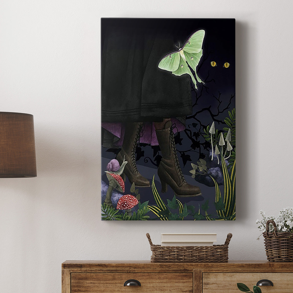 Hallowed Forest I Premium Gallery Wrapped Canvas - Ready to Hang