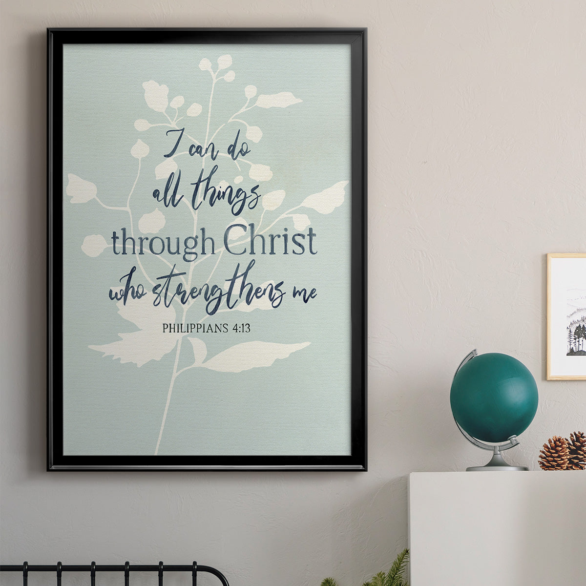 I Can Do All Things Premium Framed Print - Ready to Hang