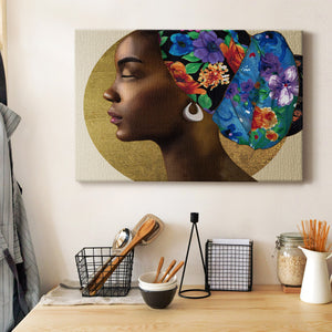 Golden Lady II Premium Gallery Wrapped Canvas - Ready to Hang