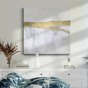 Gold Ribbon Horizon II-Premium Gallery Wrapped Canvas - Ready to Hang