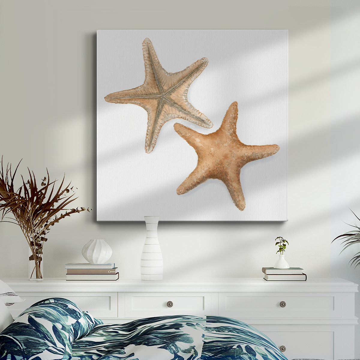 Watercolor Shells III-Premium Gallery Wrapped Canvas - Ready to Hang
