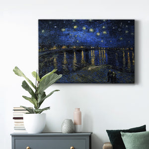 Starry Night Over Rhone - Canvas Art Print