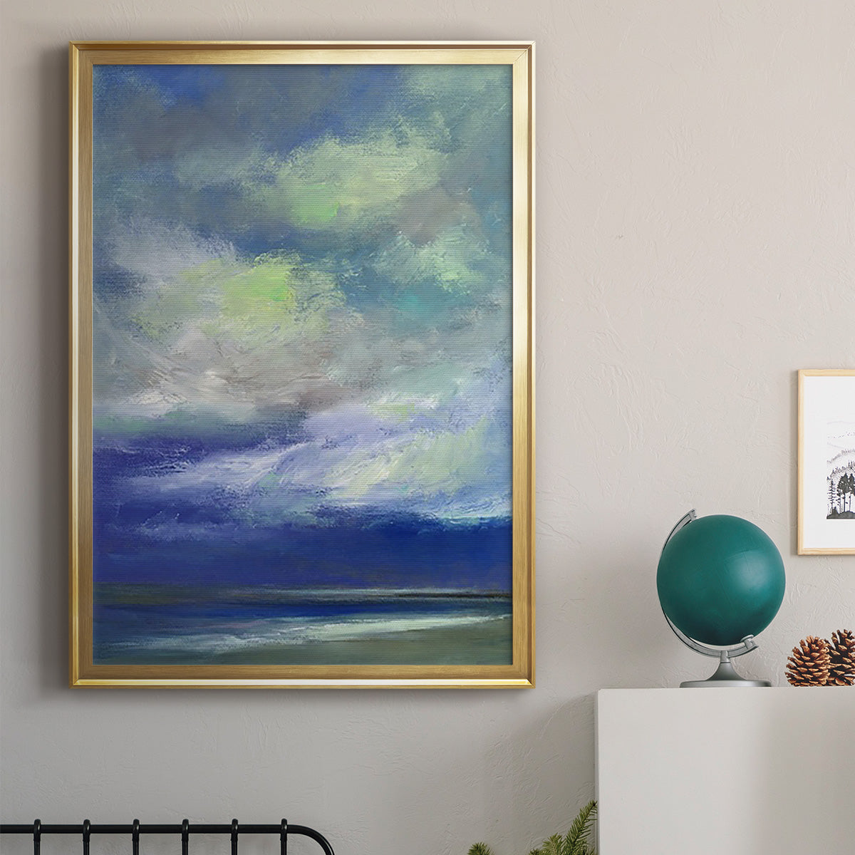 Island Dusk Premium Framed Print - Ready to Hang