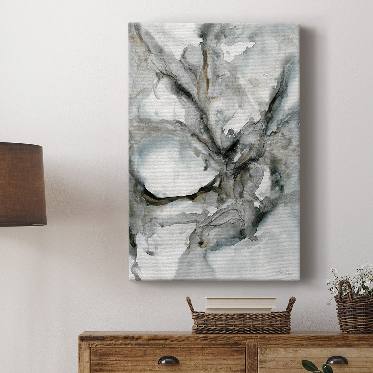 Marble Harmony Premium Gallery Wrapped Canvas - Ready to Hang
