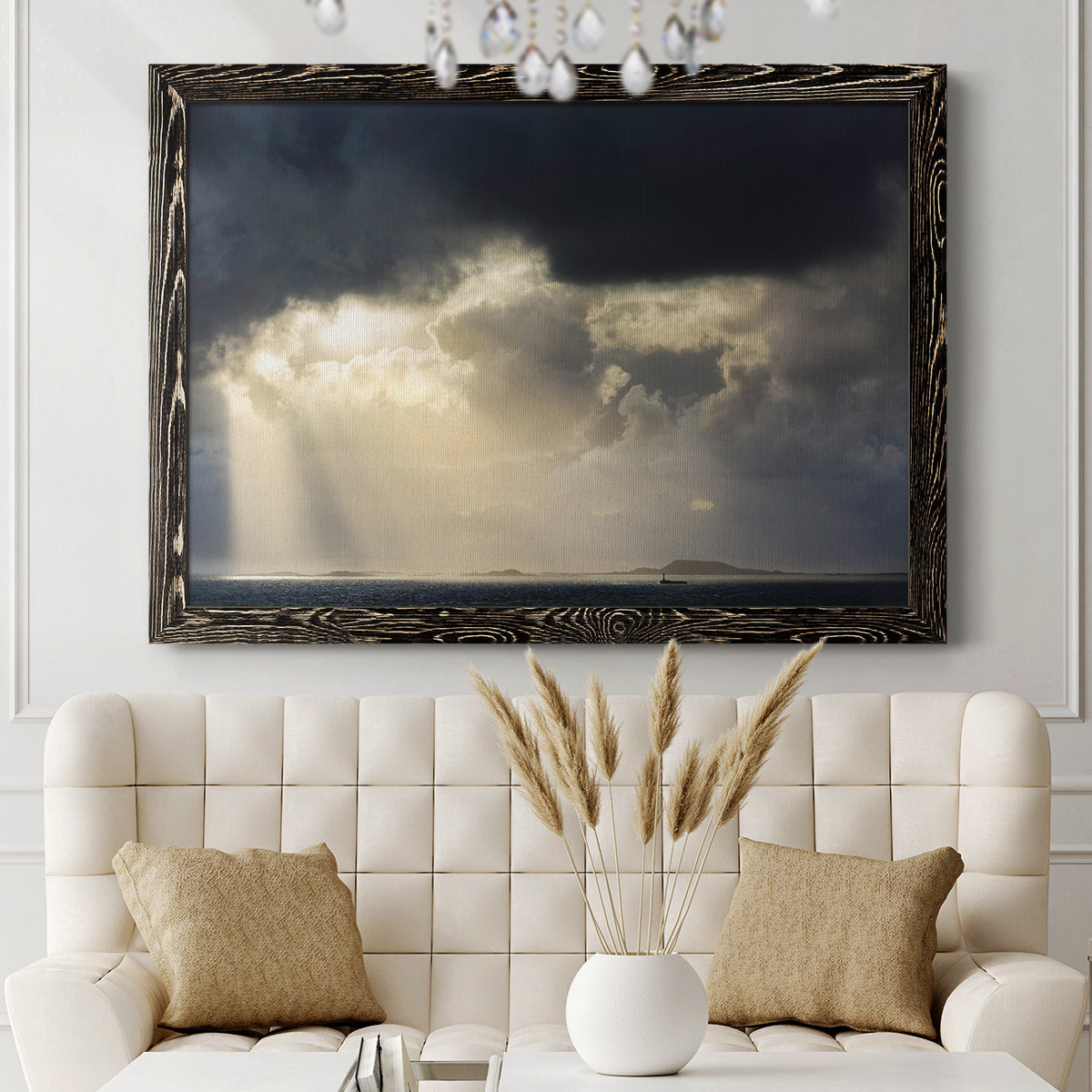 Rays of Light-Premium Framed Canvas - Ready to Hang