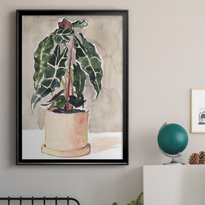 Potted Houseplant I Premium Framed Print - Ready to Hang