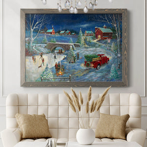 Warm Holiday Memories-Premium Framed Canvas - Ready to Hang