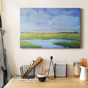 Summer Marsh I Premium Gallery Wrapped Canvas - Ready to Hang